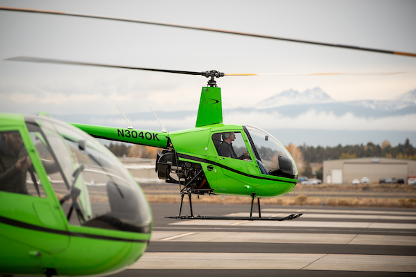 Helicopter training at COCC