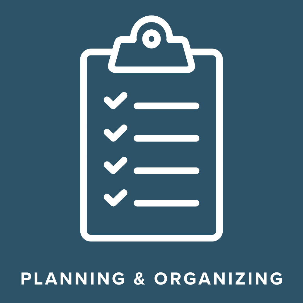 Planning & Organizing