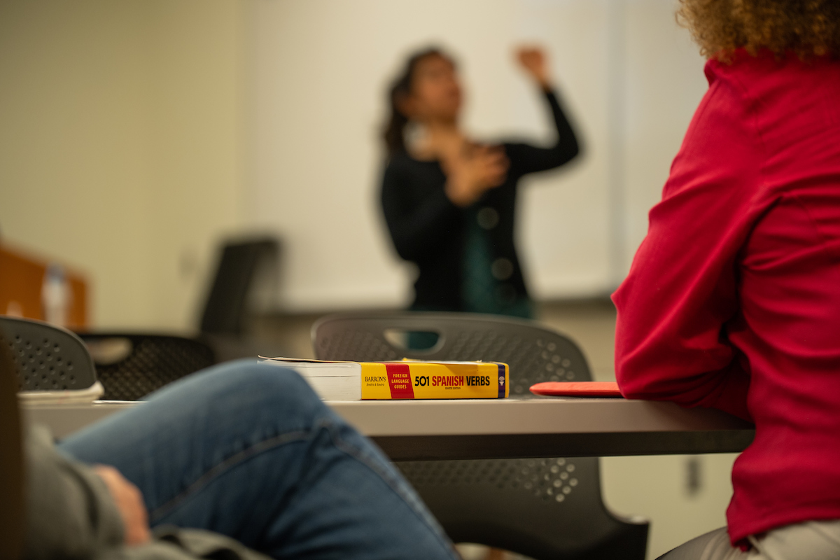 Instructor and Students in Classroom