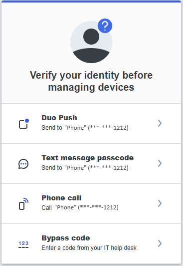 Verify your identity