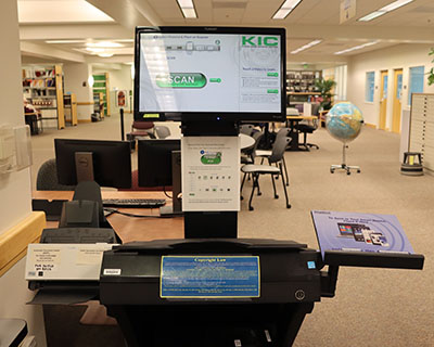 Scanning at the Library - Central Community College